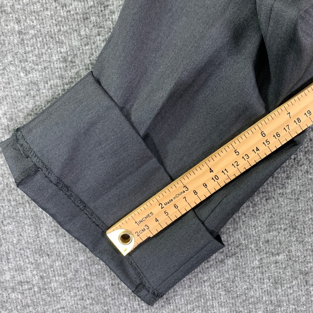 Brooks Brothers 2 Piece Suit Men 43R Gray Vitale Barberis Canonico Wool 35x30 - Picture 16 of 16
